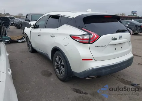 2017 Nissan Murano Sl z USA, uszkodzony, nr VIN 5N1AZ2MG6HN196369